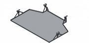 Havis 2020-2021 Ford Interceptor Utility Premium Fold-Up Equipment Tray